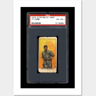 1910 Mello-Mint (E105) - TY COBB Posters and Art